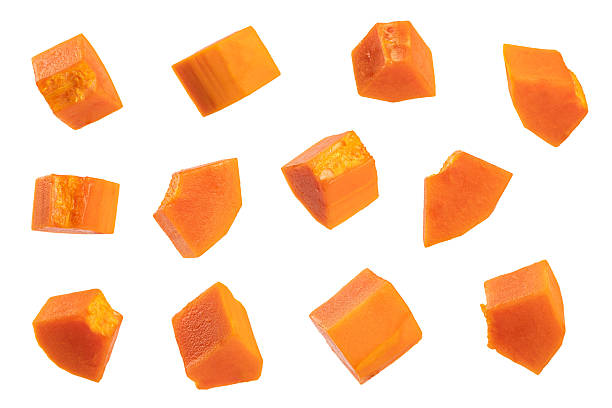 istock Fresh ripe papaya sliced. 2219864182