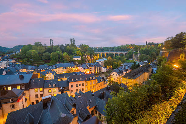 istock Old town Luxembourg City skyline 2219866076