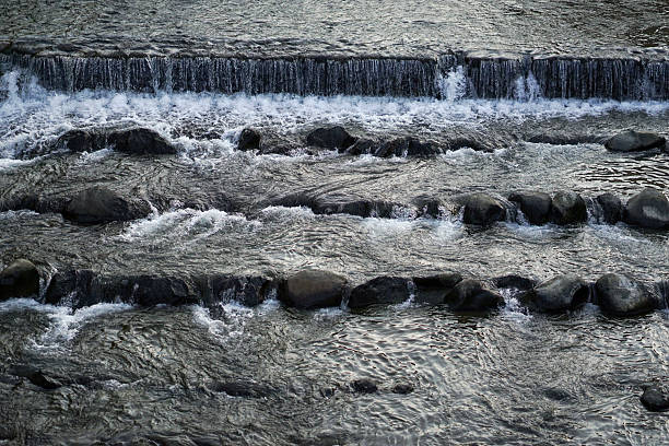 Strong growth concept. Travel wallpaper. Capture the moment. New hope concept. Positive vibe. Natural texture. Flowing water concept.