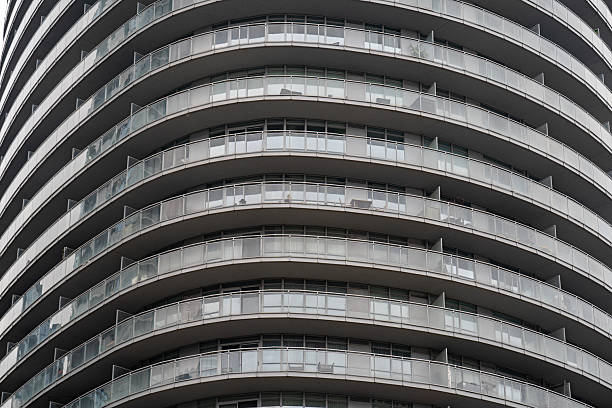 istock View of Balconies on a Modern Condo Skyscraper. 2219869613