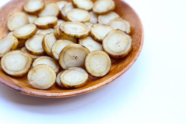 istock Fresh burdock roots or gobo roots 2219869677