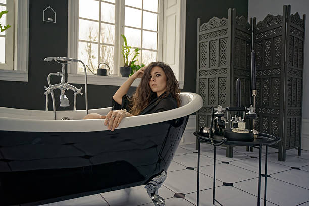istock A young woman in bathroom 2219870742