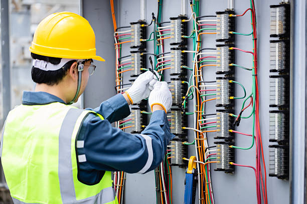 istock Engineer is working on high voltage power substation performing inspection and check of electrical infrastructure to ensure safety and proper operation 2219873984