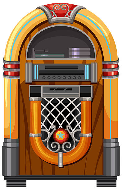 850+ Vintage Jukebox Stock Illustrations, Royalty-Free Vector