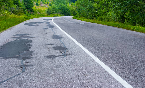 istock long asphalt road through the green forest 2219905817