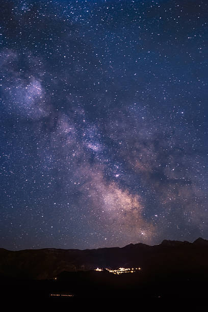 istock Milky Way over Speloncato in Corsica 2219908357