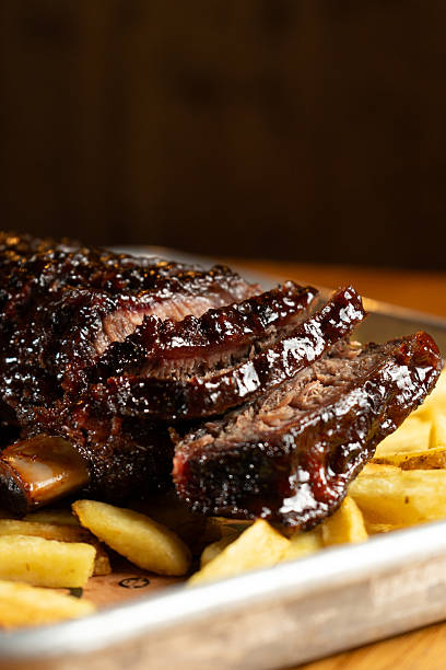 istock American beef ribs with bbq sauce 2219912997