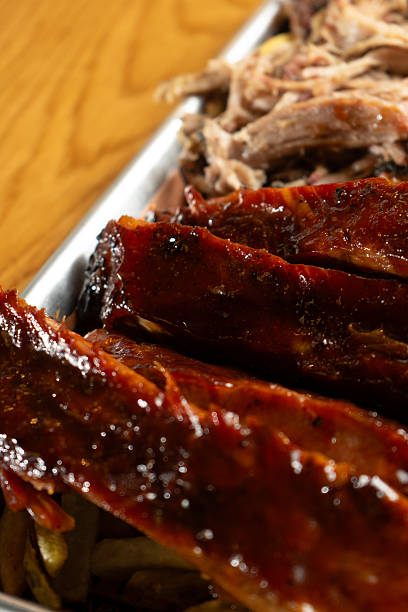 istock American beef ribs with bbq sauce 2219913155
