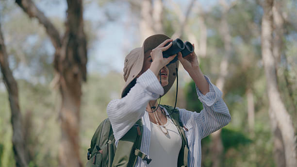 istock Young women trekking in the forest 2219915871