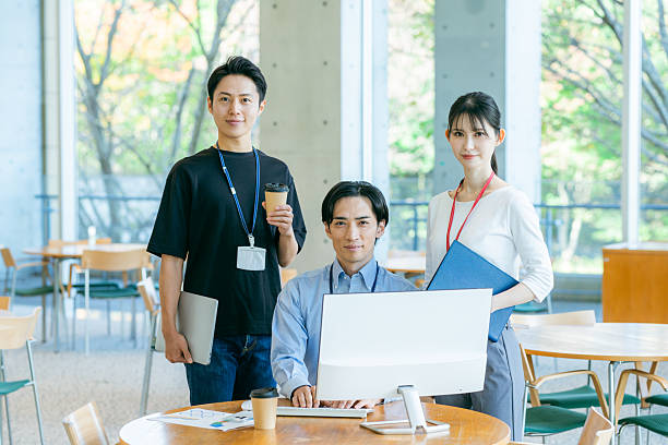 business person working in office