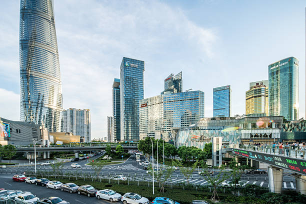 Lujiazui,Shanghai,China,Asia.