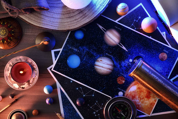 Free picture: Cosmos photos collage planets and solar system illustration