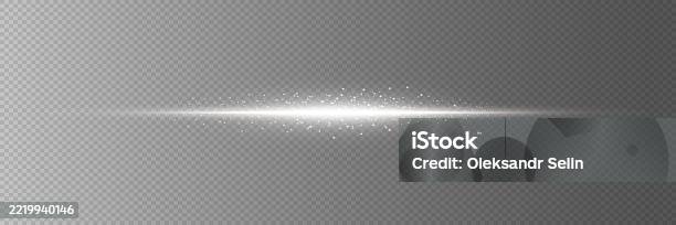 White Line Flash White Glowing Line With Flash Effect On A Transparent Background Stock ...