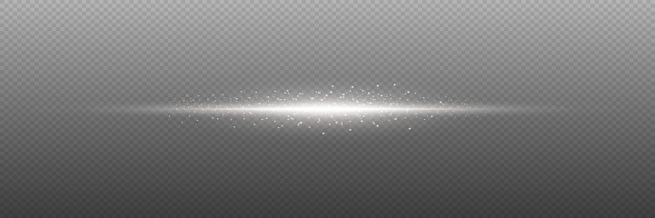 White Line Flash White Glowing Line With Flash Effect On A Transparent Background Stock ...