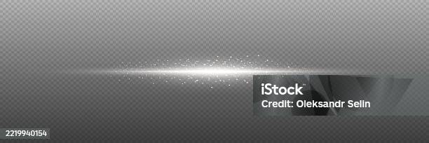 White Line Flash White Glowing Line With Flash Effect On A Transparent Background Stock ...