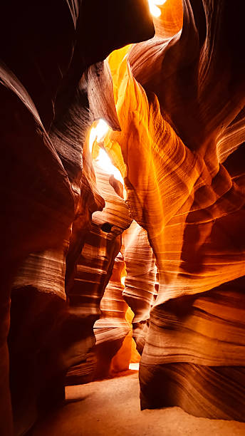 istock Curve Stone Walk Way Upper Antelope Canyon in Cave Views. 2219942445