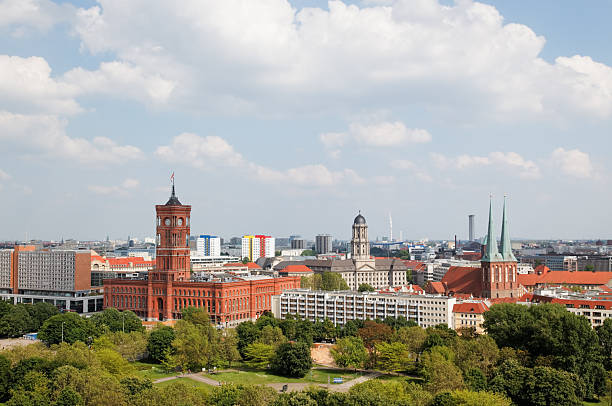 istock aerial view of central Berlin 2219945705