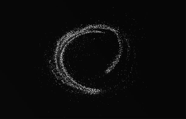istock White textured dust particles resembling flour, sugar, or salt scattered on a transparent background. Vector illustration with a grunge 2219954284