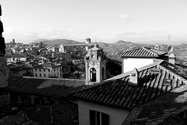 Landscape city roof