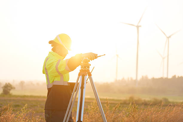 istock Civil engineers inspect wind farms, power generation systems, natural industry and environmental concepts, clean energy 2219957897