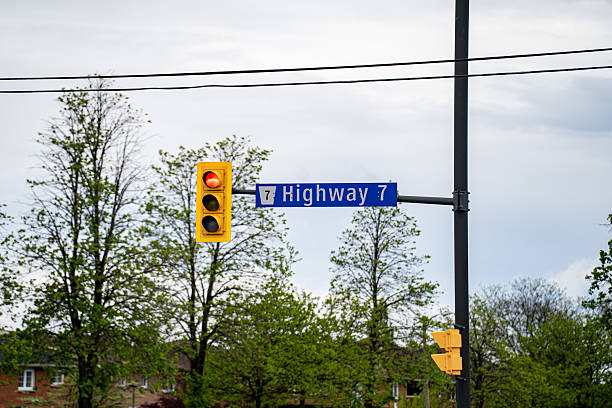 istock View Of Highway 7 Road Sign Markham. 2219975914