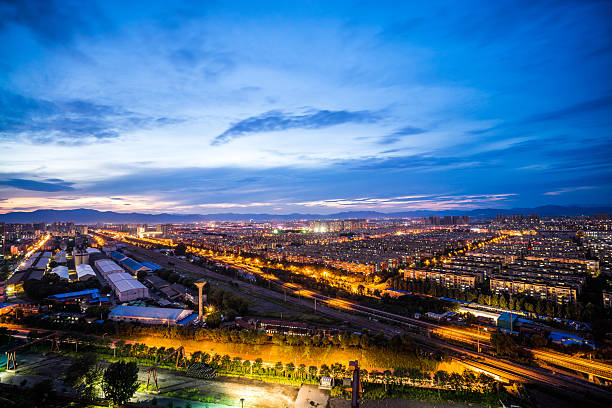 Beijing City overpass,China,Asia.