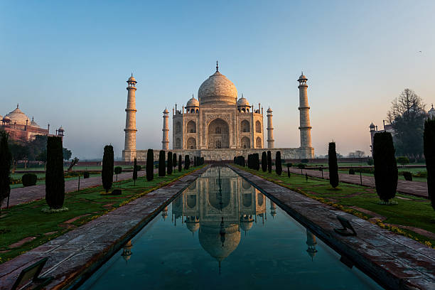 istock Taj Mahal at sunrise - Agra - India 2219982668