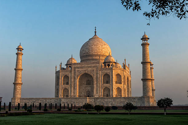 istock Taj Mahal at sunrise - Agra - India 2219982702