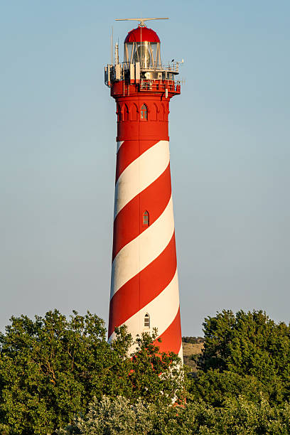 Westerlichttoren lighthouse in Burgh-Haamstede, Netherlands