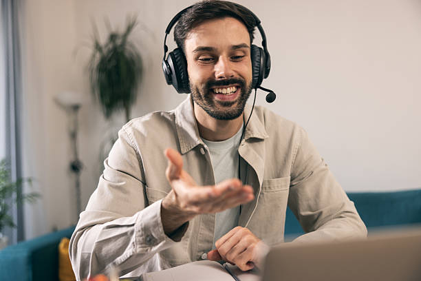 istock Young Man Working In Home Office 2219999692