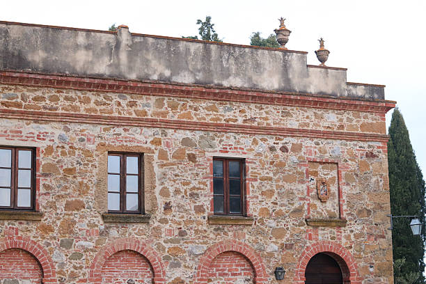 istock The territory of a charming historic building in Tuscany 2220004980
