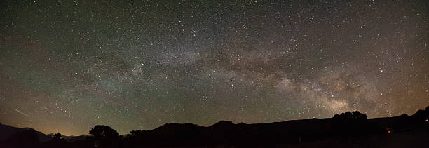 istock Milky Way stretching across the sky 2220007137