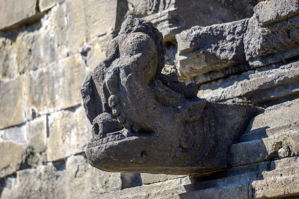 istock The relief on Arjuna Temple complex in Dieng. (In this complex there are Semar, Srikandi, Puntadewa and Sembadra temples). 2220020886
