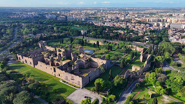 istock Archaeological Park At Rome In Lazio Italy. 2220026893