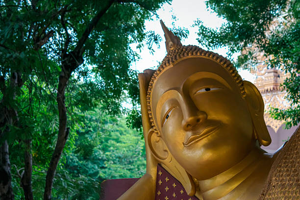 Wat Phra Si Rattana Mahathat or Wat Phra That. This temple is at least 600 years old and was once in the heart of the ancient town of Suphannaphum.