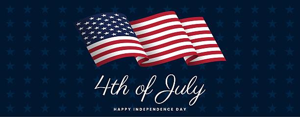 istock Happy Independence Day USA background. 4th of July banner design. Vector illustration 2220039089