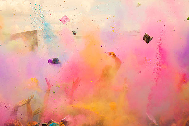 istock Vibrant Holi Festival Celebration 2220048356