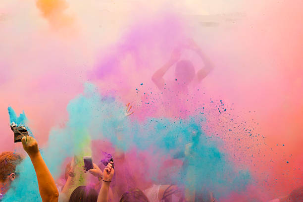 istock Vibrant Holi Festival Celebration 2220048359
