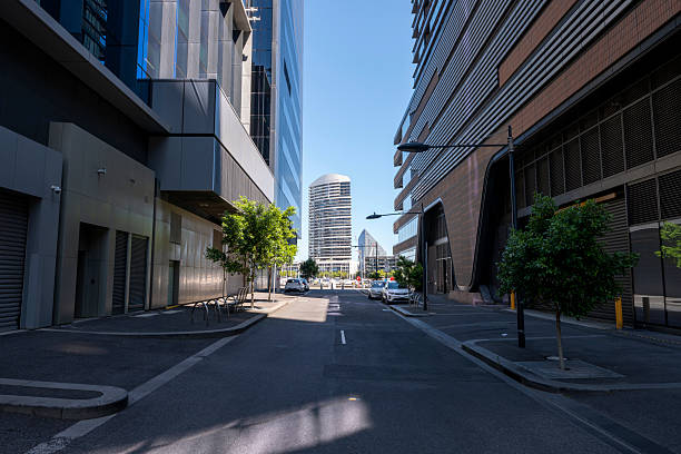 istock Docklands waterfront in Melbourne, Australia 2220050051