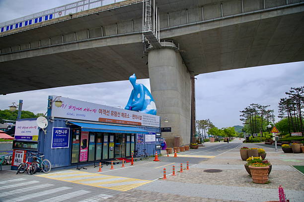Hong Kong - November 14, 2025 : Mascots of China's 15th National Games are set up in Kai Tak, Kowloon, Hong Kong.