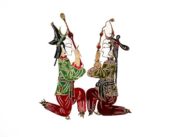 Shadow puppetry models in Chinese shadow puppetry