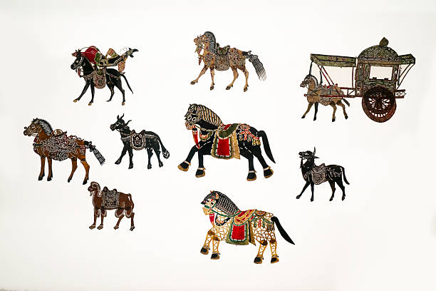Shadow puppetry models in Chinese shadow puppetry