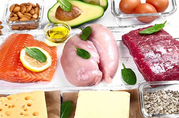 istock Healthy low carbs food.. Ketogenic diet 2220068248