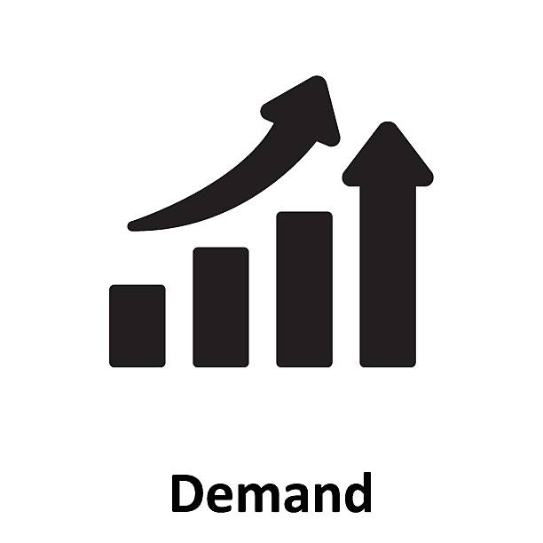 Demand Vector Icon which can easily modify or edit Demand Vector Icon which can easily modify or edit ordering stock illustrations