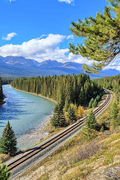 istock Morant’s Curve in Banff National Park, Alberta, Canada. 2220098102