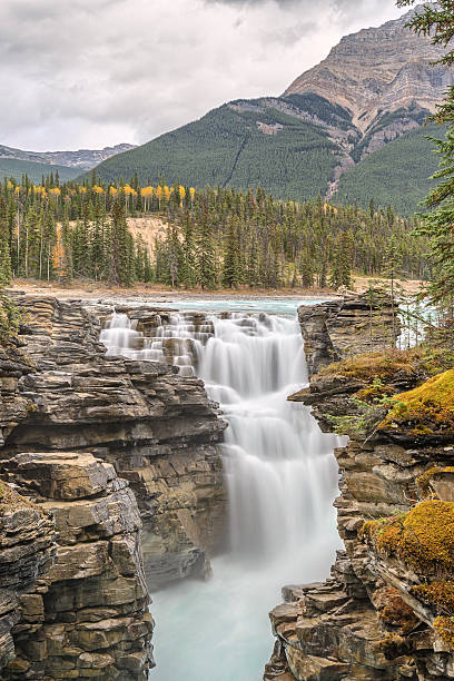istock Athabasca Falls in Jasper National Park, Canada. 2220098117