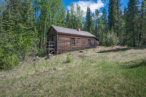 istock Abandoned Coal Miner’s Cottage at Nordegg 2220098623