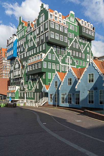istock Dutch houses, Amsterdam Zaandam. 2220102522