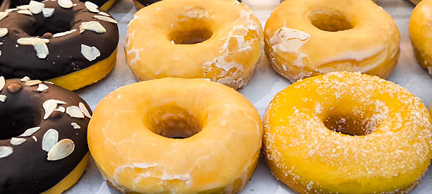 istock Sugar-sprinkled donuts are a high-energy food. 2220107510
