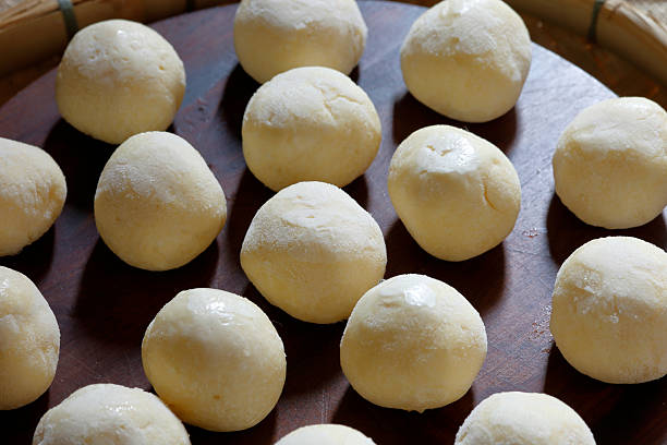 istock Cheese bread, a traditional Brazilian snack 2220118352